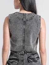 ROMAN DENIM VEST