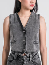 ROMAN DENIM VEST