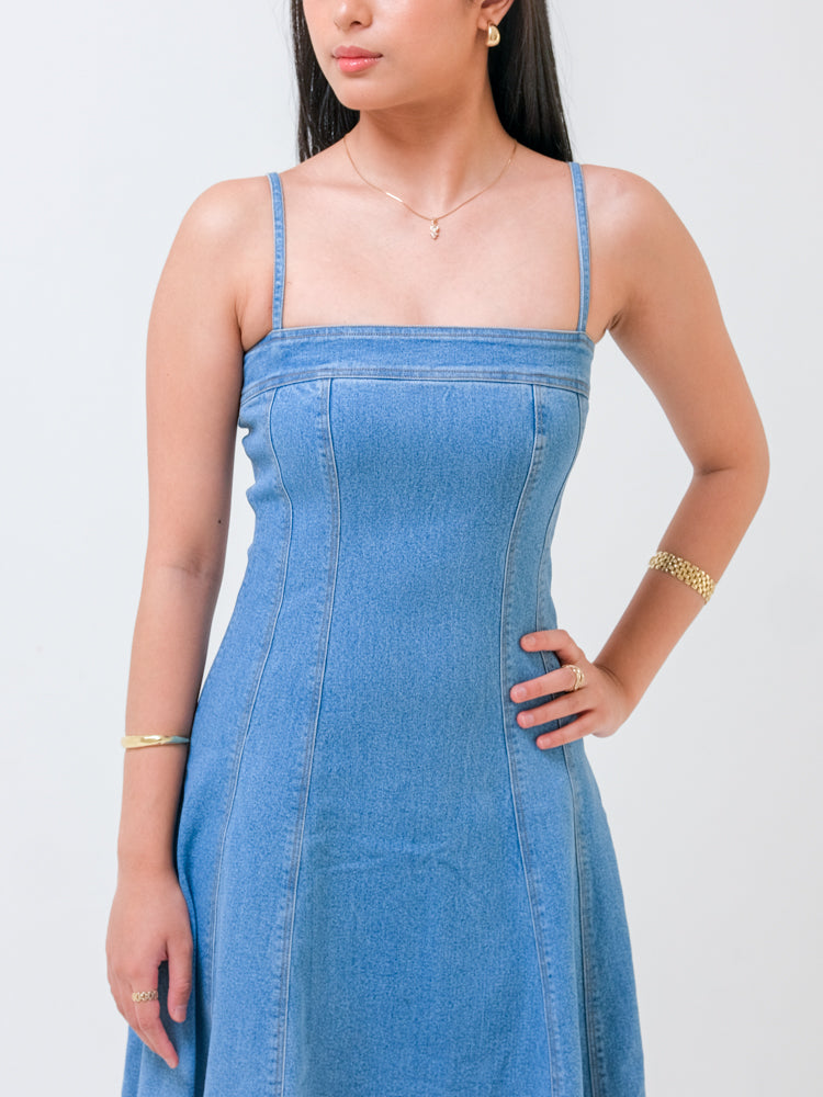CELINE DENIM DRESS