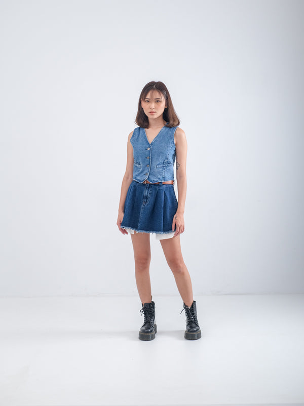 MADISON DENIM SKIRT