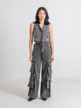 ROMAN DENIM VEST