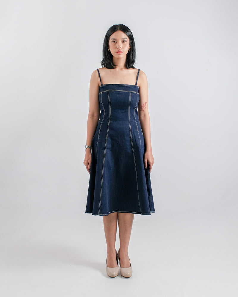 CELINA DENIM DRESS