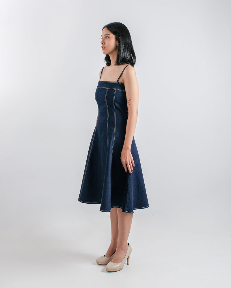 CELINA DENIM DRESS