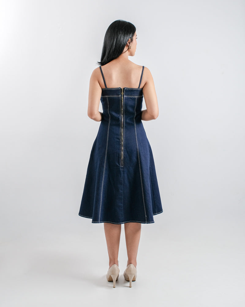 CELINA DENIM DRESS