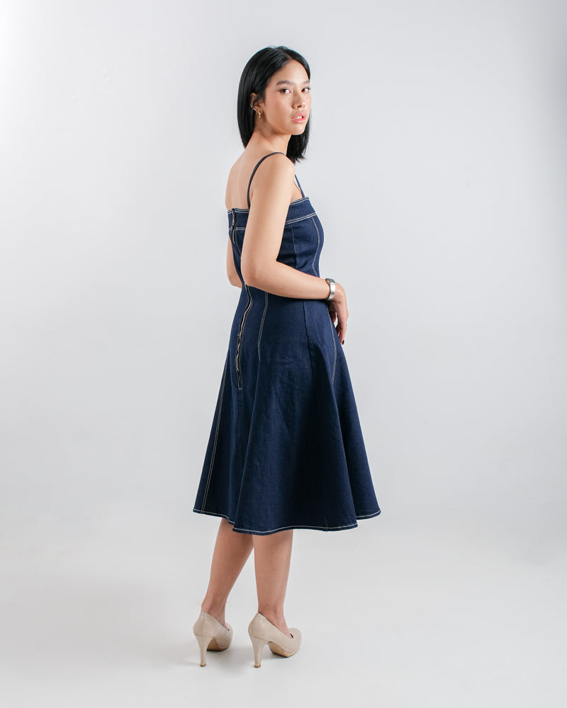 CELINA DENIM DRESS