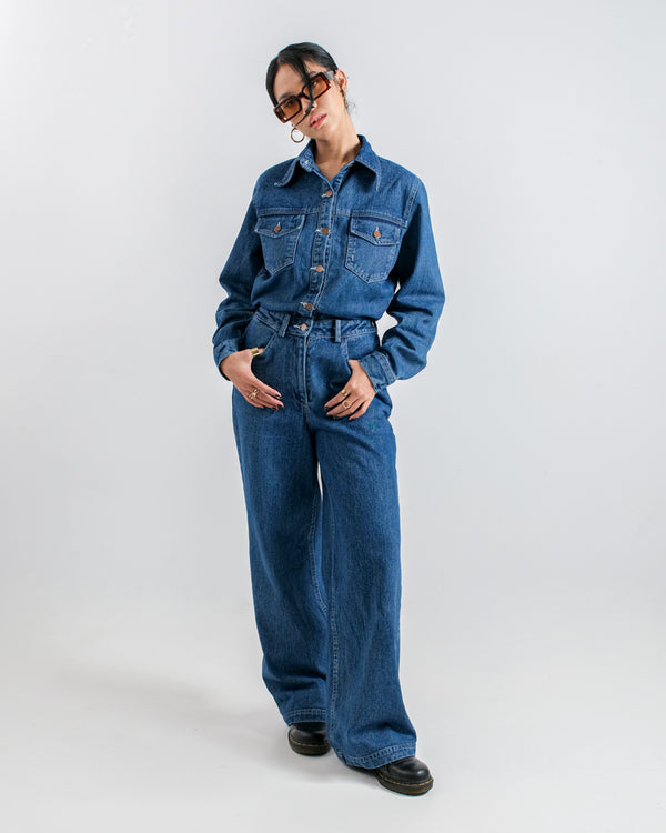 MANDY DENIM JUMPSUIT
