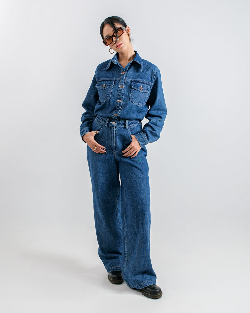 MANDY DENIM JUMPSUIT