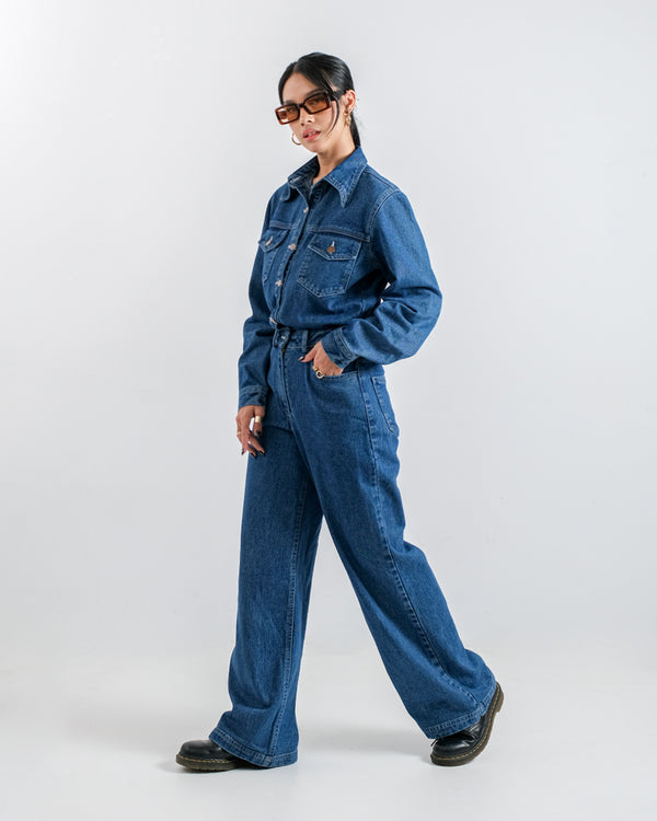 MANDY DENIM JUMPSUIT