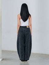 RALPH DENIM BARREL PANTS