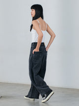 RALPH DENIM BARREL PANTS