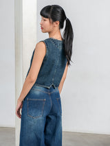 ROMAN DENIM VEST
