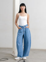 RALPH DENIM BARREL PANTS