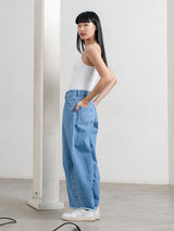 RALPH DENIM BARREL PANTS