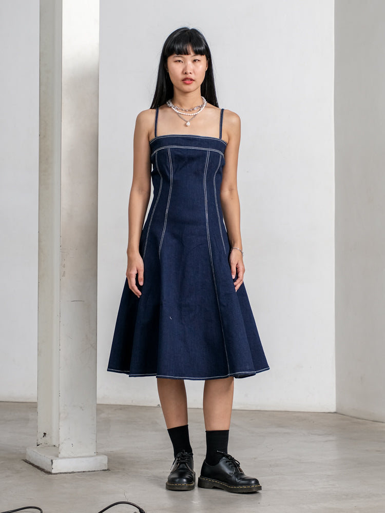 CELINA DENIM DRESS