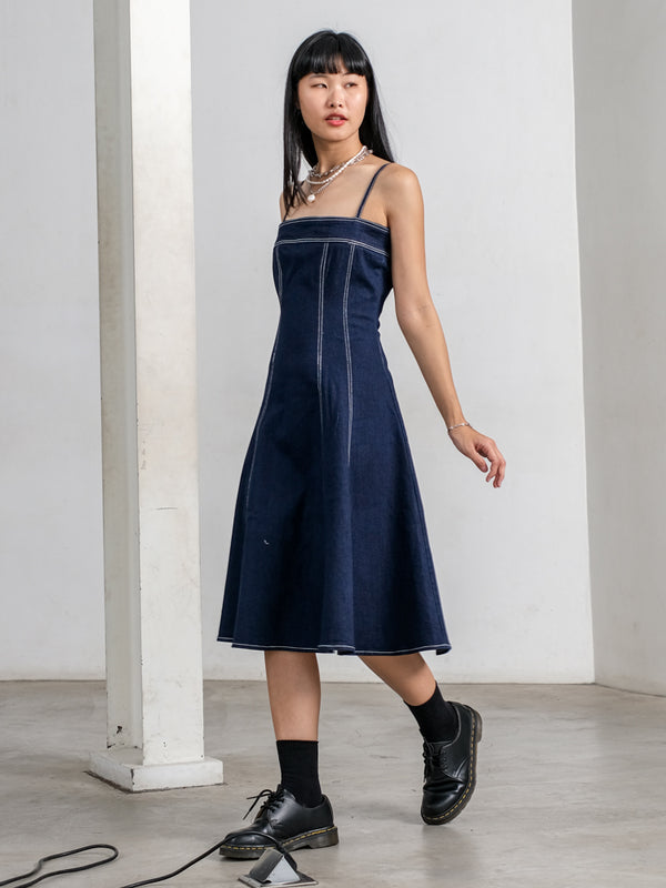 CELINA DENIM DRESS