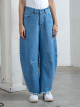 RALPH DENIM BARREL PANTS