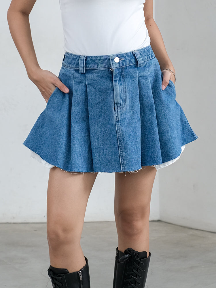 MADISON DENIM SKIRT