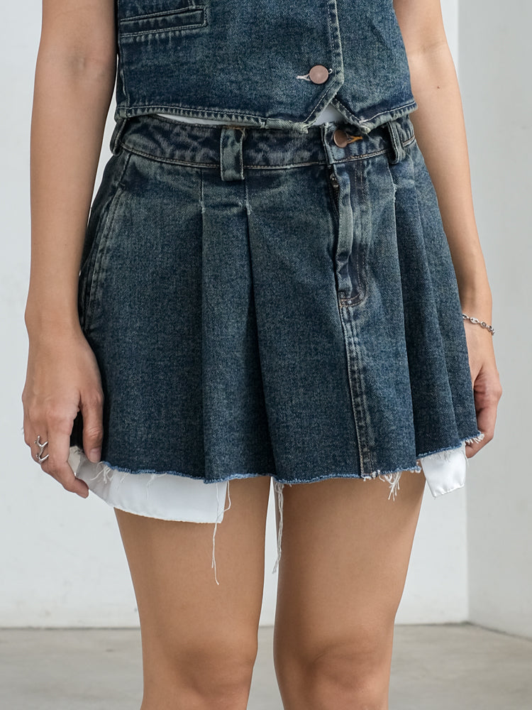 MADISON DENIM SKIRT