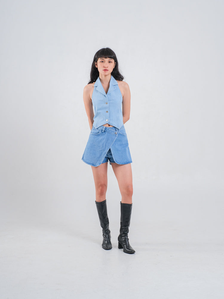 RAVEN DENIM TOPS