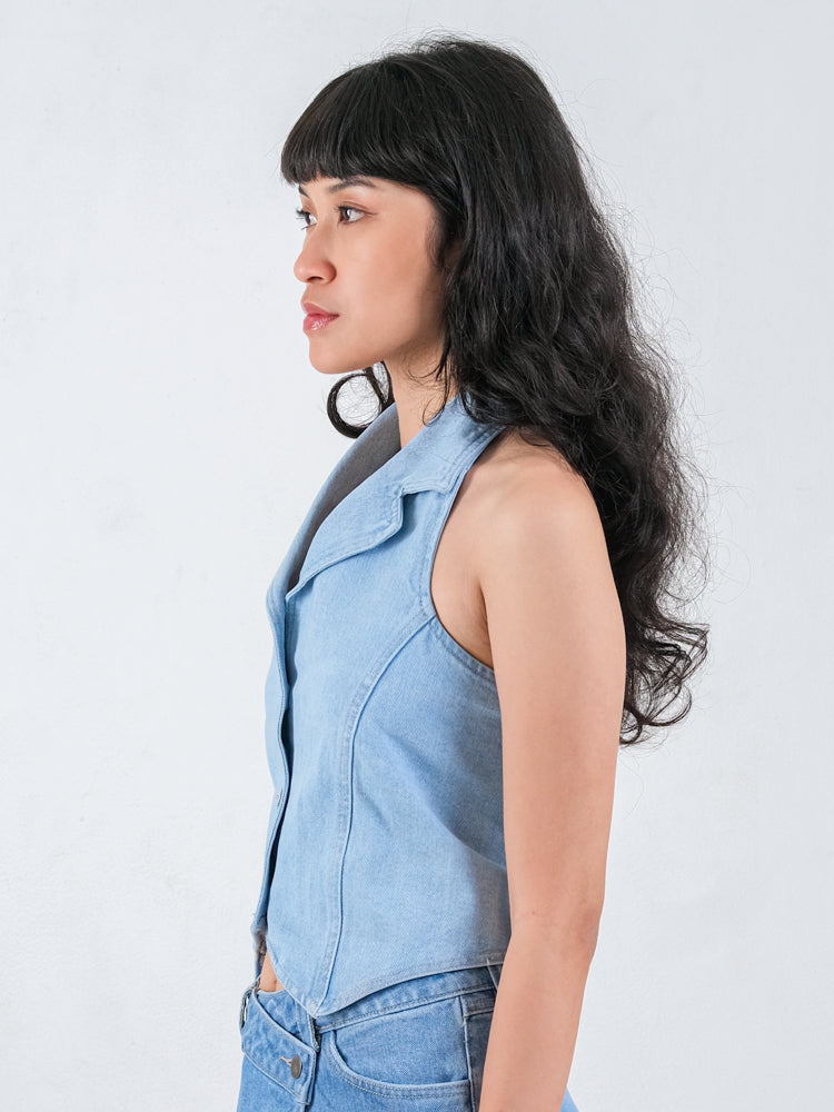 RAVEN DENIM TOPS