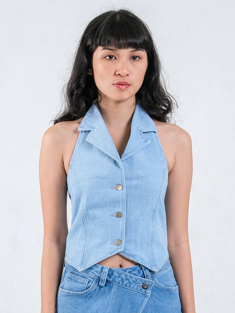 RAVEN DENIM TOPS
