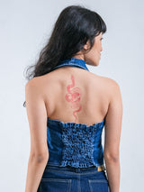 RAVEN DENIM TOPS