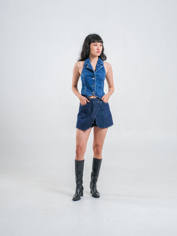 RAVEN DENIM TOPS