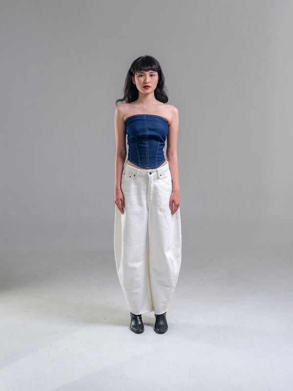 ZOE DENIM BUSTIER