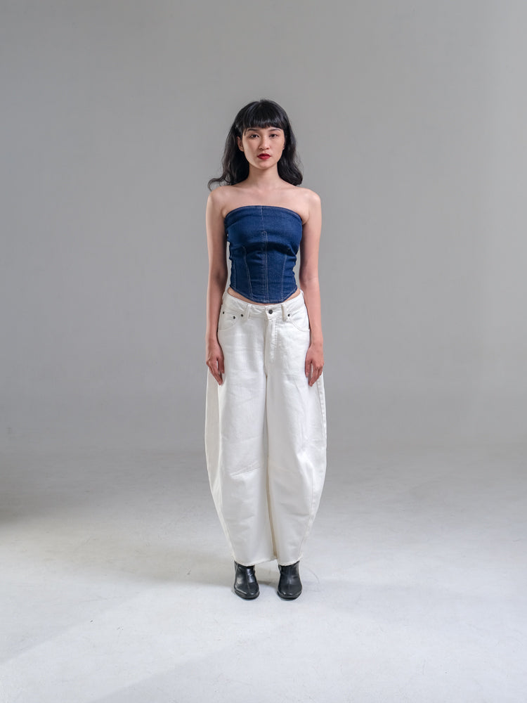 ZOE DENIM BUSTIER
