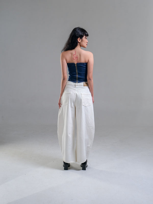 ZOE DENIM BUSTIER