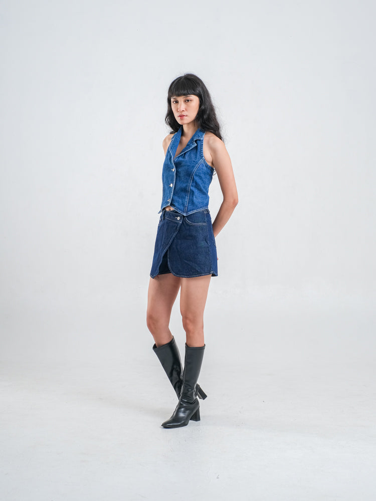 RAVEN DENIM TOPS