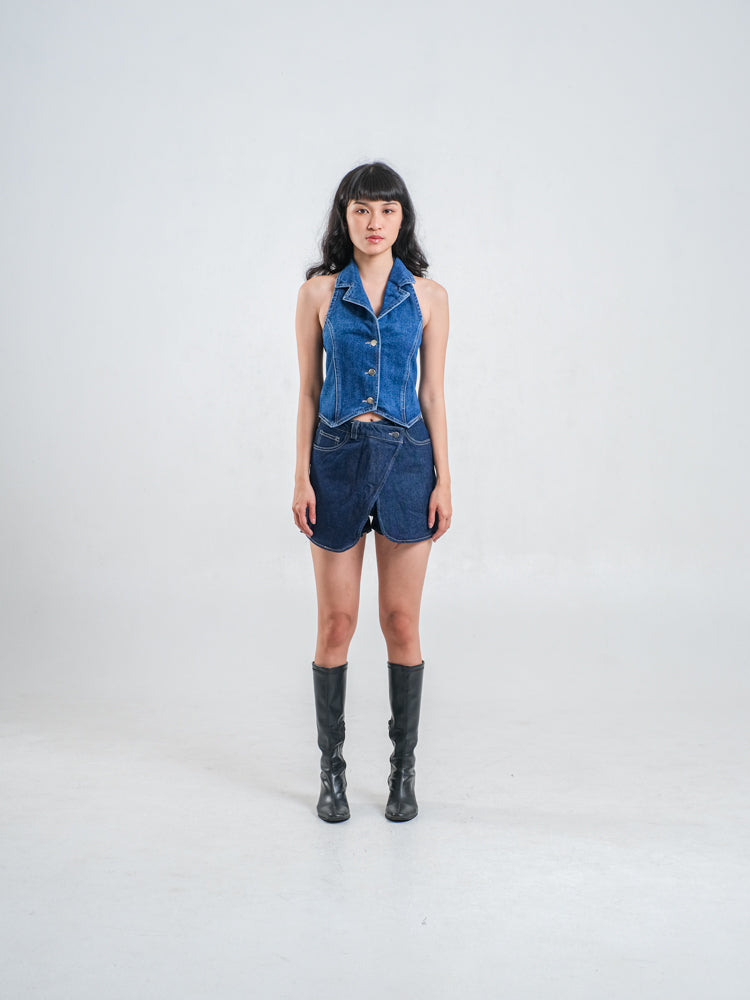 RAVEN DENIM TOPS
